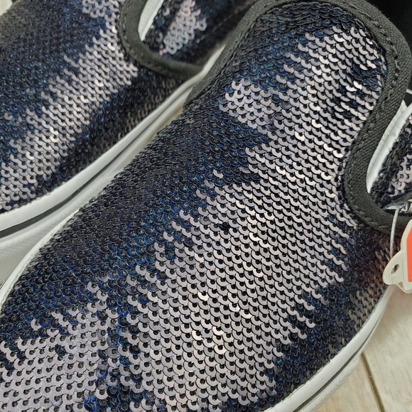 Vans Classic Slip On Micro Sequins Black - Picture 3 of 9